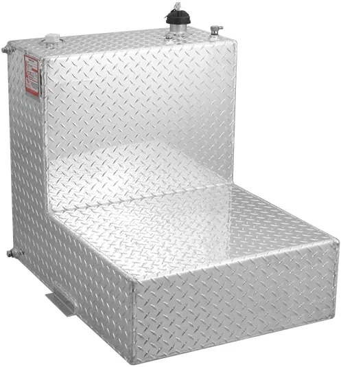 70531 – RDS MFG INC Liquid Transfer Tank, DOT Approved Gasoline or Diesel 48 Gallon Capacity L-Shape 32 Inch Length x...